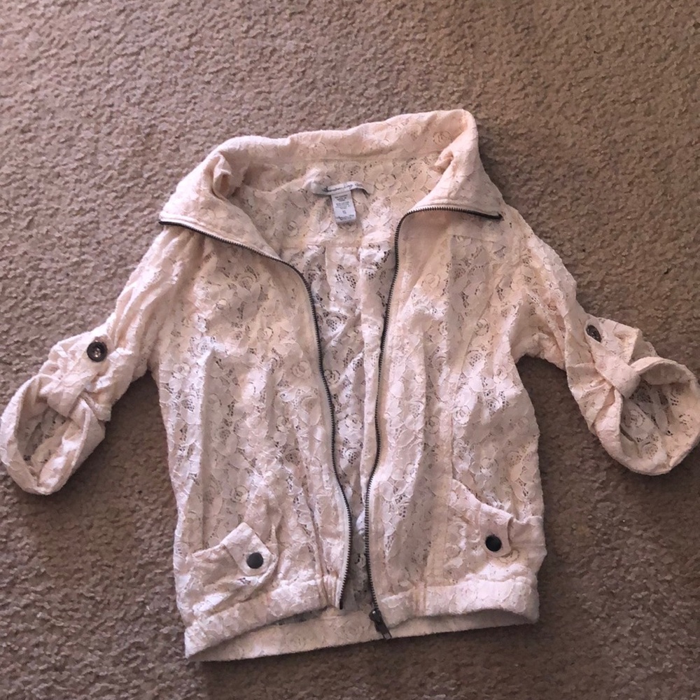 Lace cardigan
